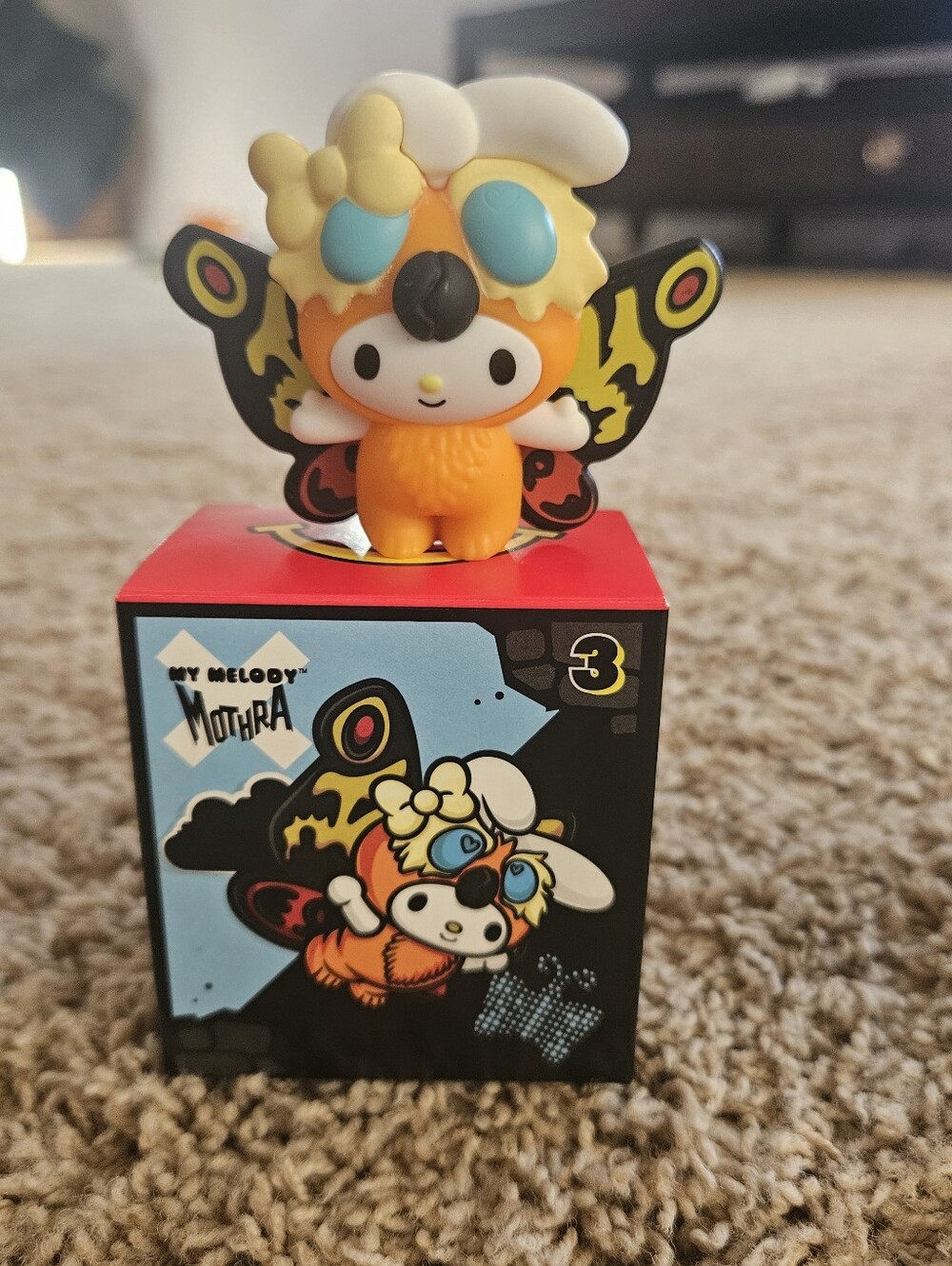 My Melody x Godzilla McDonalds Figure Collectible Toy